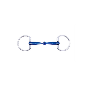 Aster Confidence titanium single jointed lock up snaffle fixed ring